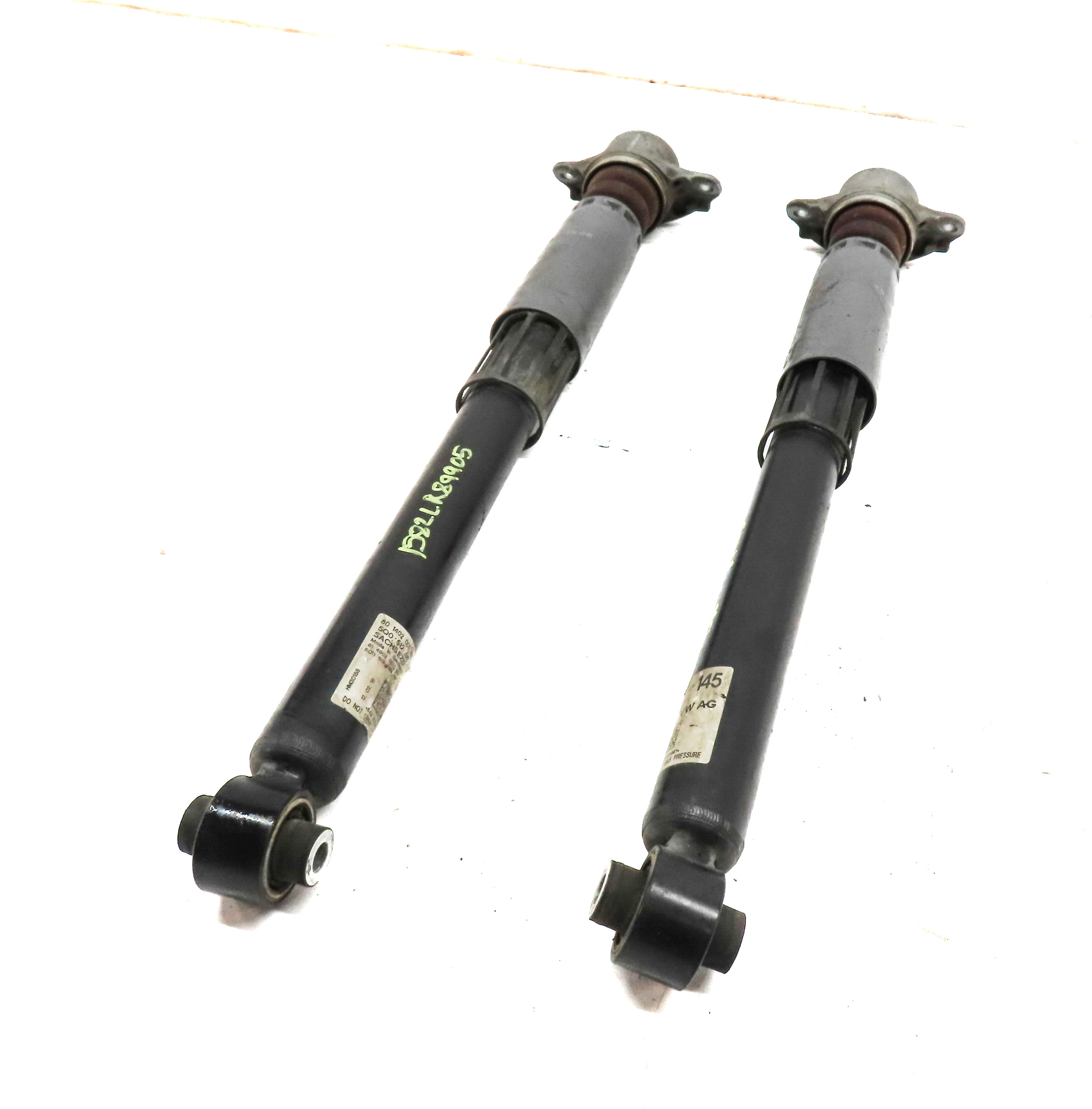 2016 AUDI A3 (8V) REAR LEFT & RIGHT AWD SPORT SUSPENSION SHOCK STRUT SET/2 — exact item pictured